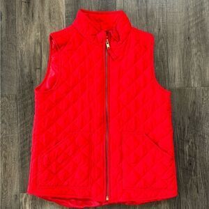 GIRLS J CREW CREWCUTS VEST SIZE 10